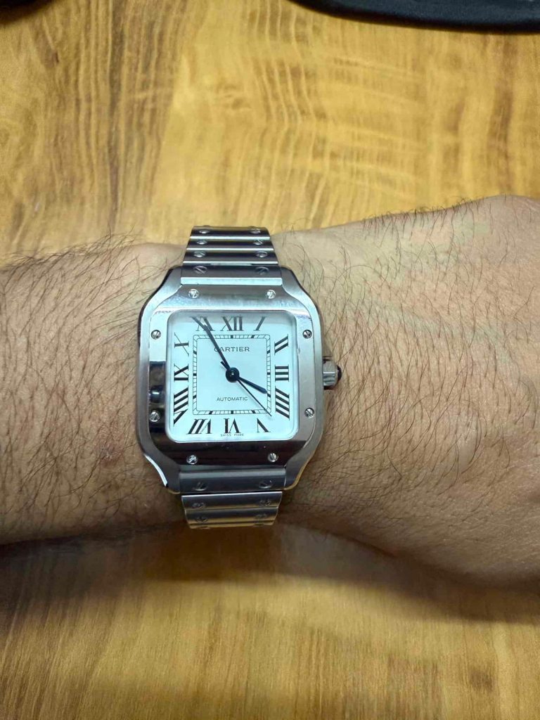 Swiss Cartier Santos Automatic 35mm 
