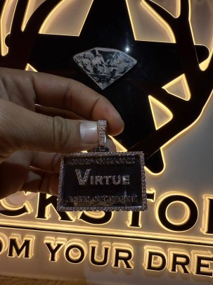 Virtue Customised Diamond Pendant